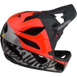 Troy Lee Designs Stage MIPS Helmet - Nova Glo Red -Bike Sale Shop troy lee designs stage mips helmet nova glo red 2 1208103