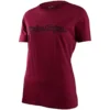 Troy Lee Designs Womens Signature T-Shirt - Maroon