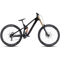 CUBE TWO15 HPC SLT - 29" DH Carbon Mountainbike - 2023 - Carbon / Black