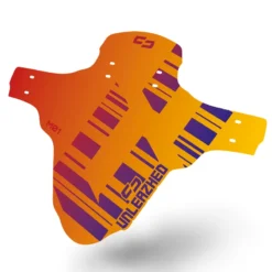 Unleazhed Unsplash M01 Mudguard - Flip Flop Red-Gold /Red-Blue