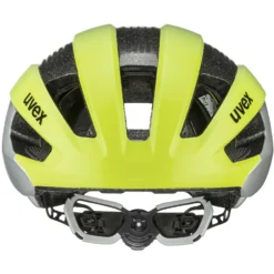 Uvex Rise Cc Tocsen Helmet - Neon Yellow-silver Mat -Bike Sale Shop uvex s41009101 4 1071985