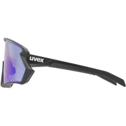 Uvex Sportstyle 231 2.0 P Glasses - Black Matt/polavision Supravision Mirror Blue -Bike Sale Shop uvex sportstyle 231 20 p glasses black matt polavision supravision mirror blue 3 1322892