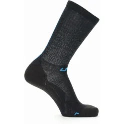 UYN Cycling Aero Winter Socks - Black/Turquoise -Bike Sale Shop uyn cycling aero winter socks black turquoise 4 1069450