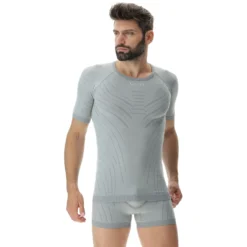 UYN Motyon 2.0 Short Sleeve Shirt Men - Nautical Grey -Bike Sale Shop uyn motyon 2 1385049