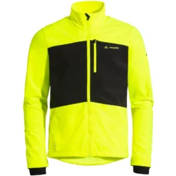 Vaude Men's Virt Softshell Jacket II - Neon Yellow