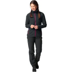 Vaude Women's Yaras Fleece Jacket - Black -Bike Sale Shop vaude womens yaras fleece jacket black 1 1511725