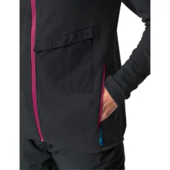 Vaude Women's Yaras Fleece Jacket - Black -Bike Sale Shop vaude womens yaras fleece jacket black 6 1511730