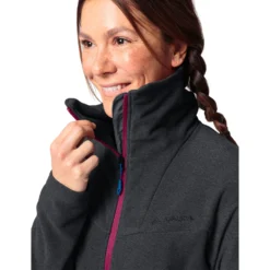 Vaude Women's Yaras Fleece Jacket - Black -Bike Sale Shop vaude womens yaras fleece jacket black 7 1511731