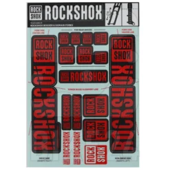 RockShox Decal Kit 35mm Stanchions/Dual Crown - BoXXer/Domain Dual Crown -Bike Sale Shop wm rockshox decal kit 35mm stanchions dualcrown boxxer domain dualcrown rot 920430
