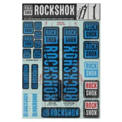 RockShox Decal Kit 30/32mm Stanchions - SID/Reba/Revelation (pre MY 2018)/Sektor /Recon/XC32/30 Gold/30 Silver/XC30 -Bike Sale Shop wm rockshox decalkit 30 32mm stanchions sid reba revelation blue 918192