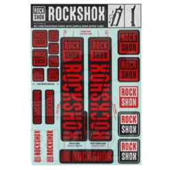 RockShox Decal Kit 30/32mm Stanchions - SID/Reba/Revelation (pre MY 2018)/Sektor /Recon/XC32/30 Gold/30 Silver/XC30 -Bike Sale Shop wm rot 924901