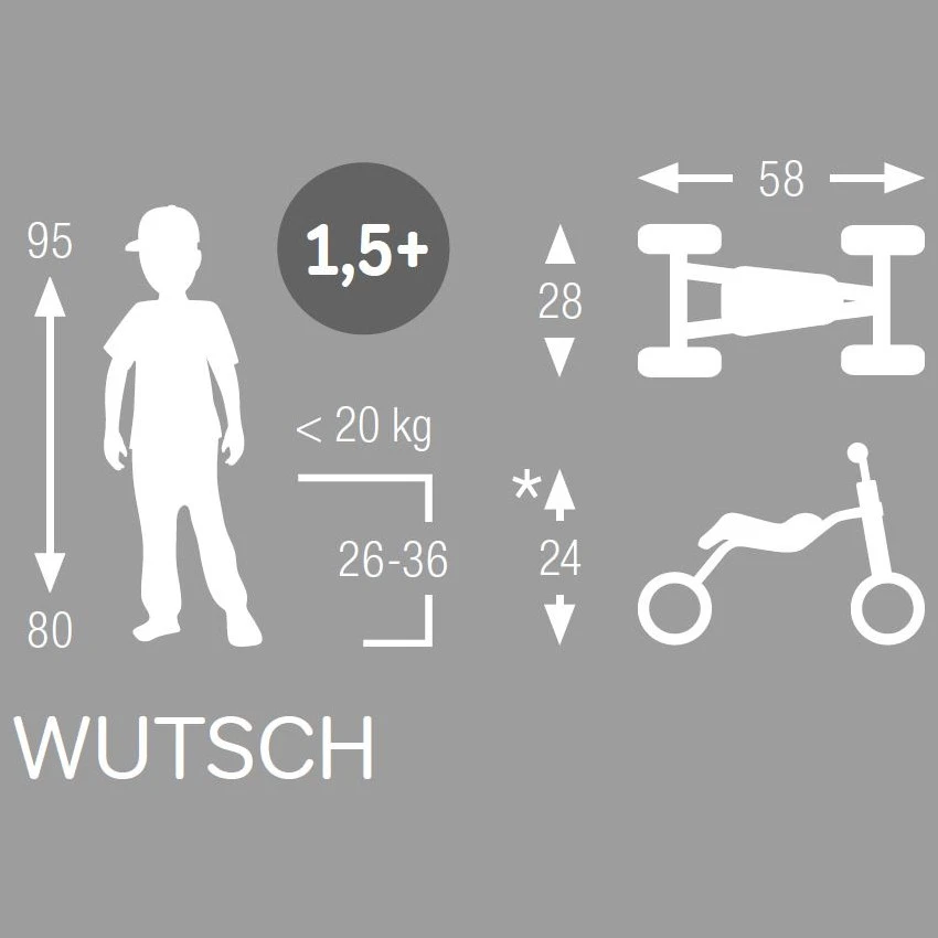 Puky WUTSCH Children's Balance Bike - Puky 2 Puky WUTSCH Children's Balance Bike - Puky - Image 2