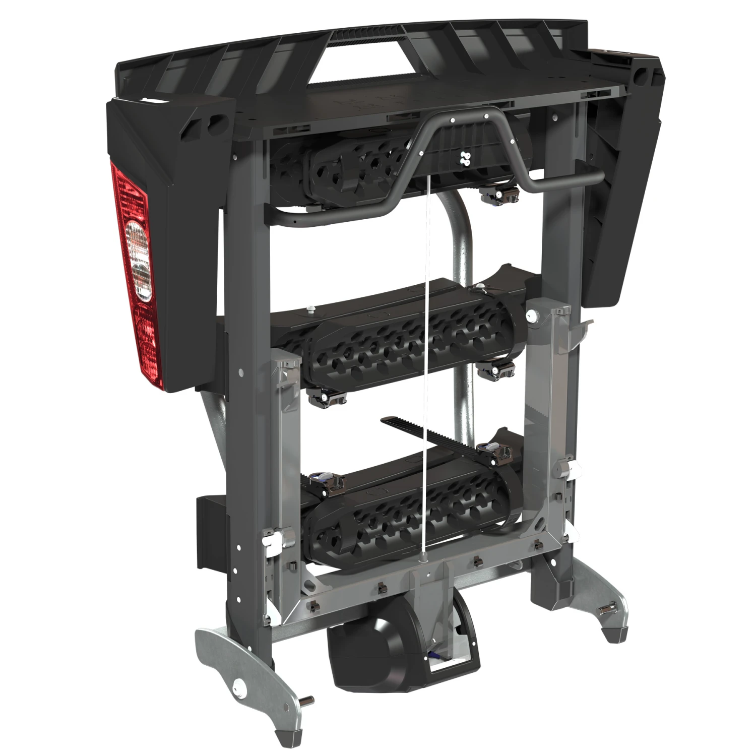 Yakima FoldClick 3 Bike Carrier For Three Bikes - Black/silver 2 Yakima FoldClick 3 Bike Carrier For Three Bikes - Black/silver - Image 2