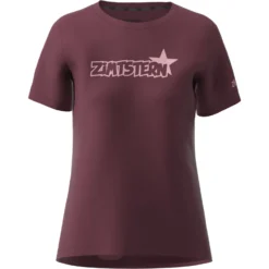 Zimtstern Scriptz Women's Casual Tee - Windsor Wine