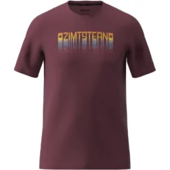 Zimtstern Setz Men's Casual Tech Tee - Windsor Wine